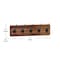 Flash Furniture 24" Rustic Brown Wall Mount Coat Rack with Hooks HFKHD-GDI-CRE8-532315-GG - alternate 3